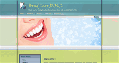 Desktop Screenshot of bradcarrdental.com